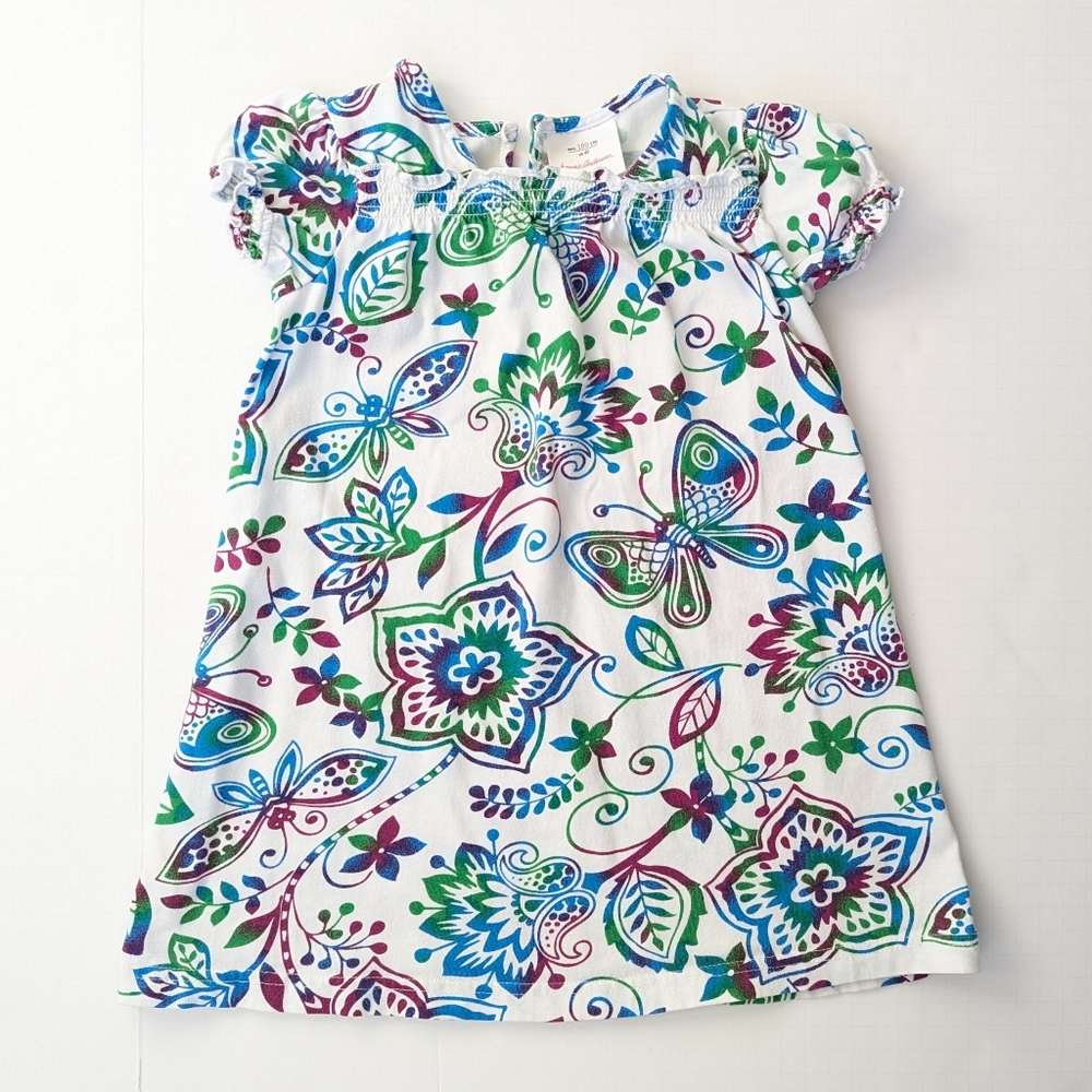 Hanna butterfly smocked dress 100 cm